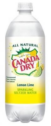 Canada Dry - Lemon Lime Sparkling Seltzer Water (12oz bottles) (12oz bottles)