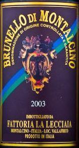 Fattoria La Lecciaia - Brunello di Montalcino 2015