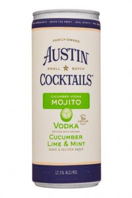 Austin Cocktails - Cucumber Vodka Mojito (4 pack 250ml cans) (4 pack 250ml cans)