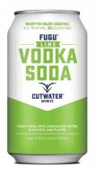 Cutwater Spirits Fugu Lime Vodka Soda (4 pack 12oz cans)
